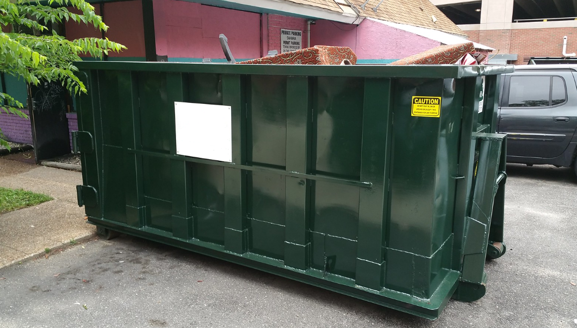 this image shows dumpster rental in Irvine, CA